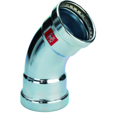 VIEGA Prestabo 64-es 45°-os BB ív  (597603) hűtés, fűtés szerelvény