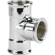VIEGA T idom króm 3/8″ (114275) hűtés, fűtés szerelvény