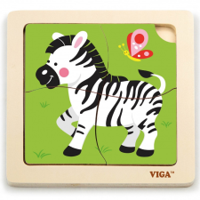 Viga 4 db-os fejlesztő puzzle puzzle, kirakós
