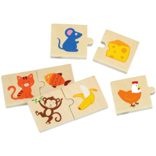 Viga Az állatok etetése puzzle, kirakós