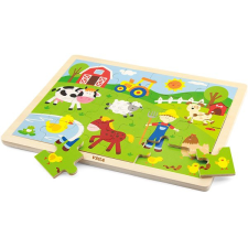 Viga Fa puzzle 24 darabos - farm puzzle, kirakós