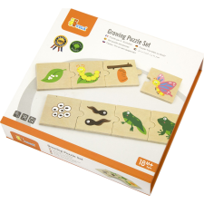 Viga Készségfejlesztő Puzzle Fejlődés (51609) puzzle, kirakós