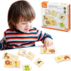 Viga kicsik és nagyok állatos párosító puzzle