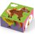Viga Mesekocka 4 db-os Kirakójáték - Farmállatok (6934510508357)