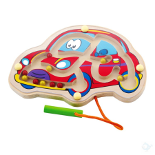Viga Toys Mágneses golyóvezető autó fajáték