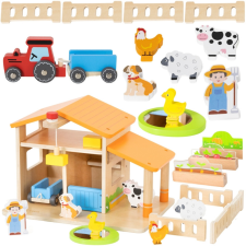 Viga XL farmjáték kiegészítőkkel - tanyajáték állatokkal és mezőgazdasági elemekkel játékfigura