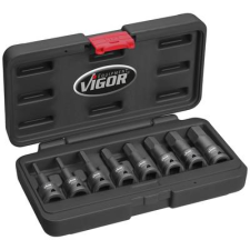 Vigor (V7019) Ütvefúró dugókulcs betét készlet (V7019) (V7019) szerszám kiegészítő