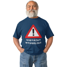  Vigyázat Nyugdíjas - Férfi Póló férfi póló