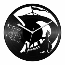  Viking bárka bakelit óra falióra
