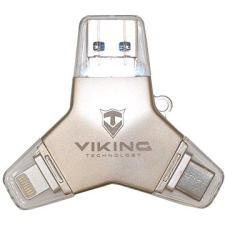 Viking USB Flash Drive 3.0 4v1 64GB ezüst pendrive
