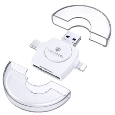 Viking V4 USB 3.0 4 az 1-ben, fehér memóriakártya