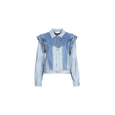 Vila Farmerkabátok VIMALUSA L/S 2IN1 DENIM Kék DE 34 női dzseki, kabát
