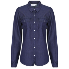 Vila Ingek / Blúzok VIBISTA DENIM Kék EU XS blúz