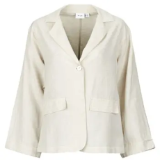 Vila Kabátok / Blézerek VIPRISILLA 7/8 LOOSE BLAZER Bézs DE 38