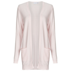 Vila Mellények / Kardigánok VIRIL OPEN L/S KNIT Rózsaszín EU XS