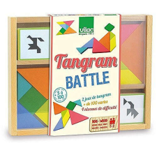 VILAC Double Tangram 4 nehézségi fok és 100 kihívás társasjáték