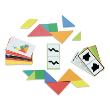 VILAC készségfejlesztő játék tangram színes kreatív és készségfejlesztő