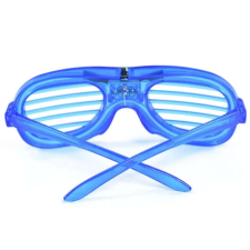  Világító led hidegfényű party szemüveg, kék fény party kellék