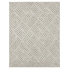  Világos bézs modern mintás szőnyeg 200 x 290 cm DELUX-4 lakástextília