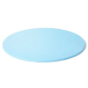 Világos kék színű, kör alakú tortadob – 25 cm