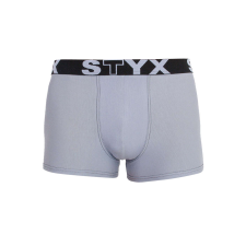 Világos szürke férfi boxeralsó Styx sport gumi (G1067) L férfi alsó