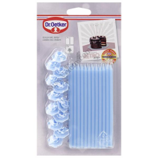  Világoskék Tortagyertya Készlet – Dr. Oetker party kellék