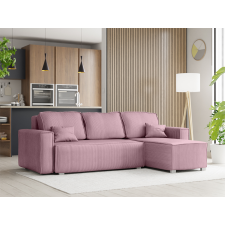  Világoslila sarokkanapé SMART COSARO, kétoldalas + 2 párna AJÁNDÉK bútor