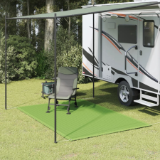 világoszöld HDPE sátorszőnyeg 200x300 cm kemping felszerelés