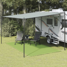világoszöld HDPE sátorszőnyeg 250x400 cm kemping felszerelés