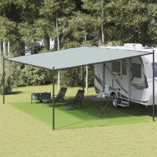 világoszöld HDPE sátorszőnyeg 400x700 cm kemping felszerelés