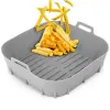  VILDE airfryer szilikon betét – szürke, 22 cm