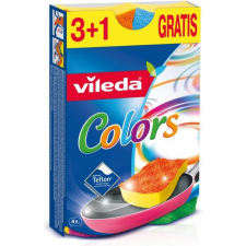  Vileda 149470 Color Edition Pur Active közepes szivacs 3+1 db takarító és háztartási eszköz