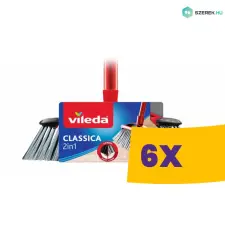 Vileda Classic 2in1 gumiperemes partvis nyéllel (Karton - 6 db) takarító és háztartási eszköz