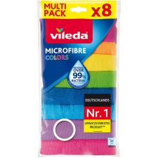 Vileda Colors XXL mikroszálas általános háztartási kendő 8 db tisztító- és takarítószer, higiénia