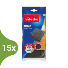 Vileda Glitzi Power Inox Súroló 2db (Karton - 15 csg) tisztító- és takarítószer, higiénia