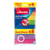 Vileda Gmbh. Vileda COLORS Mikroszálas törlőkendő MAXI Pack 8 db/csomag