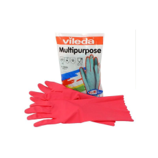 Vileda Gumikesztyű L háztartási pár Multipurpose Vileda piros