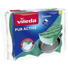 Vileda Pur Active közepes szivacs 2 db takarító és háztartási eszköz