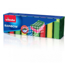 Vileda Rainbow mosogatószivacs 9 db / 9+1 db tisztító- és takarítószer, higiénia