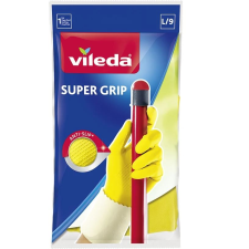 Vileda Super Grip Háztartási gumikesztyű L méret (8001940003368) (8001940003368) védőkesztyű