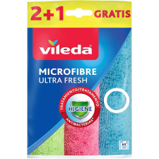 Vileda Törlőkendő mikroszálas 3D 3 db/csomag UltraFresh Vileda_F2173V tisztító- és takarítószer, higiénia