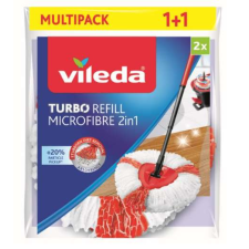 Vileda turbo 2in1 multipack Utántöltő - fehér-piros takarító és háztartási eszköz