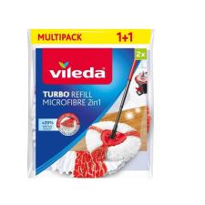 Vileda Turbo Felmosófej - Fehér/Piros (166142) takarító és háztartási eszköz