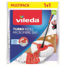 Vileda Vileda turbo 2in1 multipack Utántöltő #fehér-piros takarító és háztartási eszköz