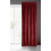  Villa bársony sötétítő függöny Sötét bordó 140x270 cm