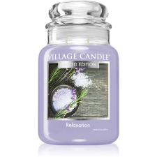 Village Candle Relaxation illatgyertya (Glass Lid) 602 g gyertya