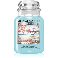Village Candle Tranquil Moments illatgyertya (Glass Lid) 602 g gyertya