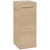 Villeroy &amp; Boch Avento Oldalszekrény, zsanér bal oldalon 347 mm Nordic Oak
