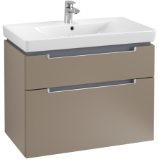 Villeroy &amp; Boch Subway 2.0 fürdőszoba bútor 800 mm Truffle Grey (mosdókagyló nélkül) fürdőszoba bútor