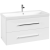 Villeroy & Boch VILLEROY & BOCH Avento fürdőszobai alsószekrény 2 fiókos crystal white A89200B4